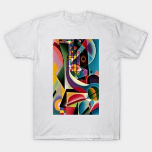 Curved Geometry T-Shirt